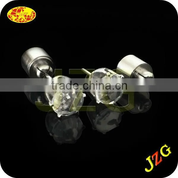 China factory wholesale New products Led fashion blinking colorful diamond earring