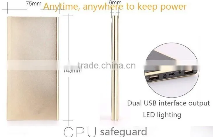 OEM factory China solar charger mobile solar charger for all mobile phone 10000/7000mah with dual USB