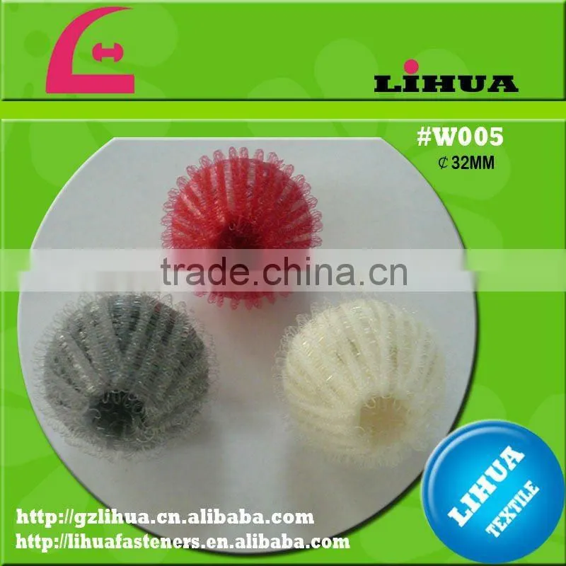 Blue and white environmentally friendly trade nylon laundry ball | magic washing ball