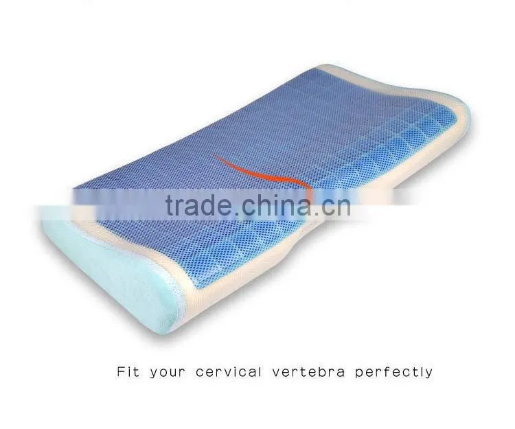 Amazon gold supplier cooling gel pillow memory foam gel pillow