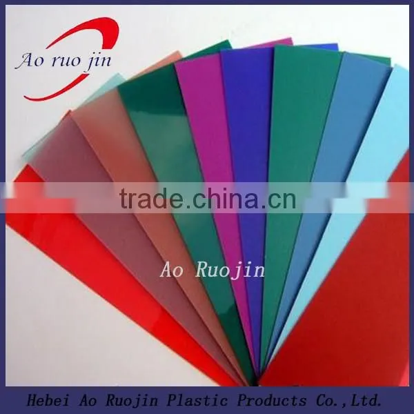 A2 A3 A4 Clear rigid PVC sheet for binding cover and printing
