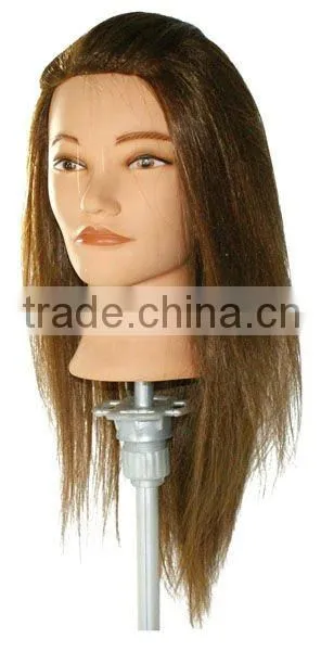 Professional salon synthetic training head wig N026