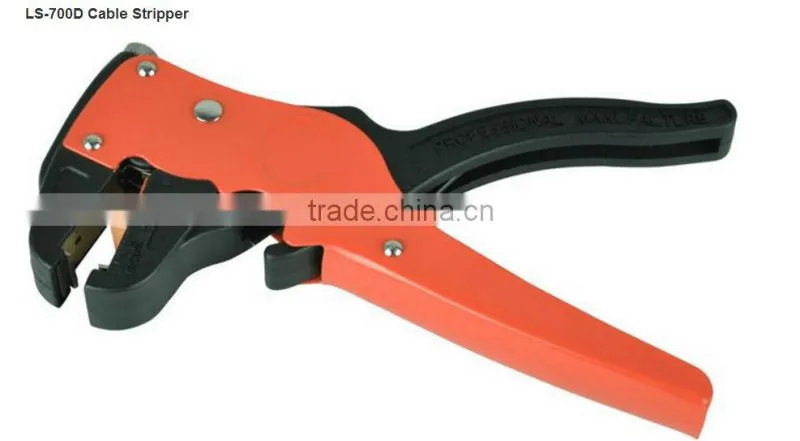 LSD good quilty hot sale L054YJ-7DU tool bag with hand crimping tools and multi function cable strippers combination tools set