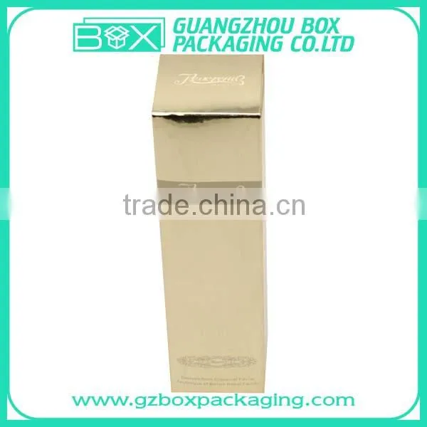 golden paper cheap perfume storge box