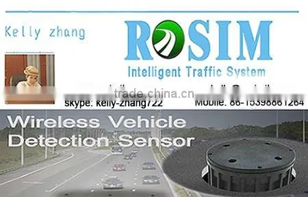 Geomagnetic Wireless Vehicle Traffic Counter For Parking Lot