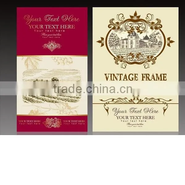 Food and Holographic Stickers Bottle Label High Quality Custom