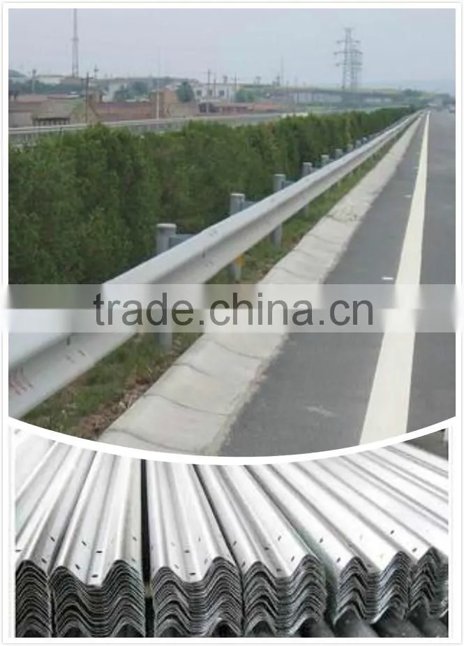 galvanized steel highway guardrails