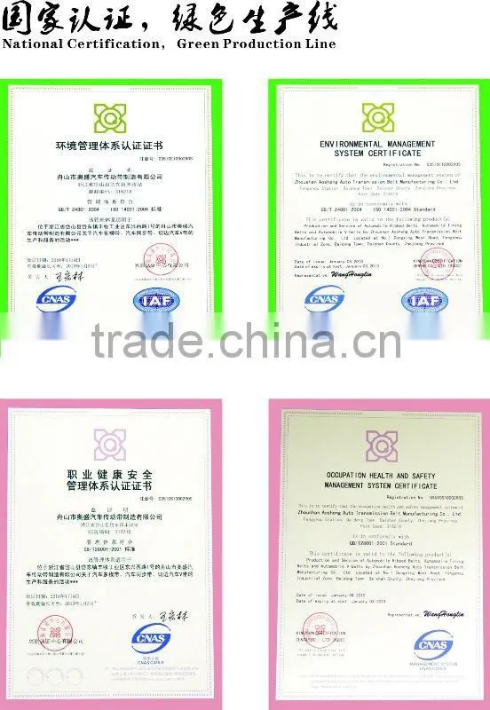 automotive v belt/cogged v belt 90916 02104