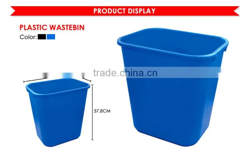 Good Quality Color Plastic Wastebin/trash can/rubbish bin