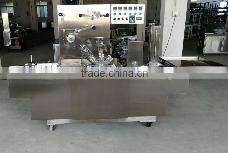 Automatic cellophane soap carton box packaging