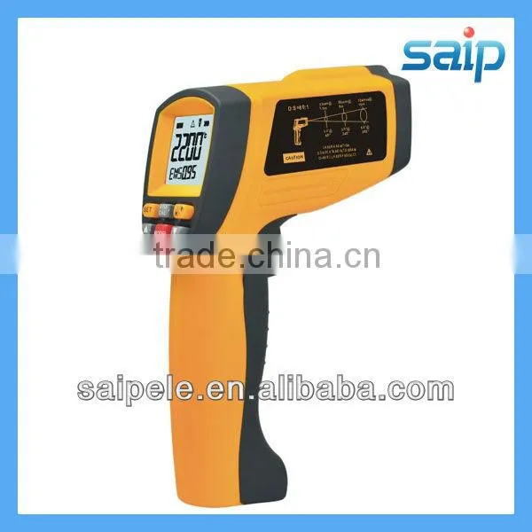 2013 new design industrial non-contact dual laser infrared thermometer