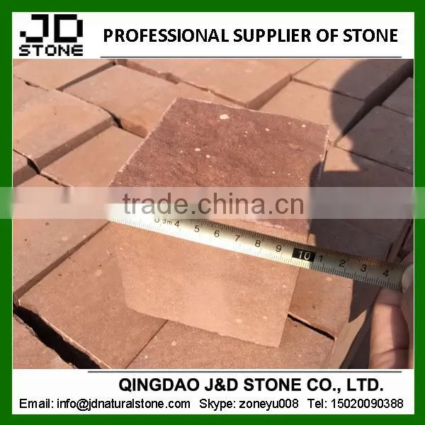 cheap red sandstone blocks for sale