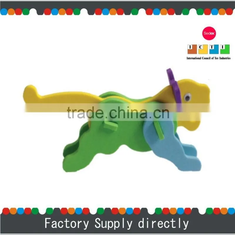 New Cheap EVA Foamy Handmade Educational Tiger Craft Kits for kids