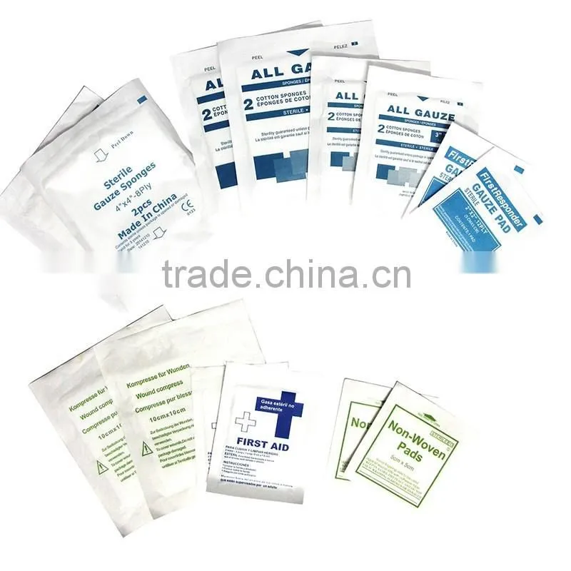 Gauze pad,Non-Woven pad,Non adherent pad series