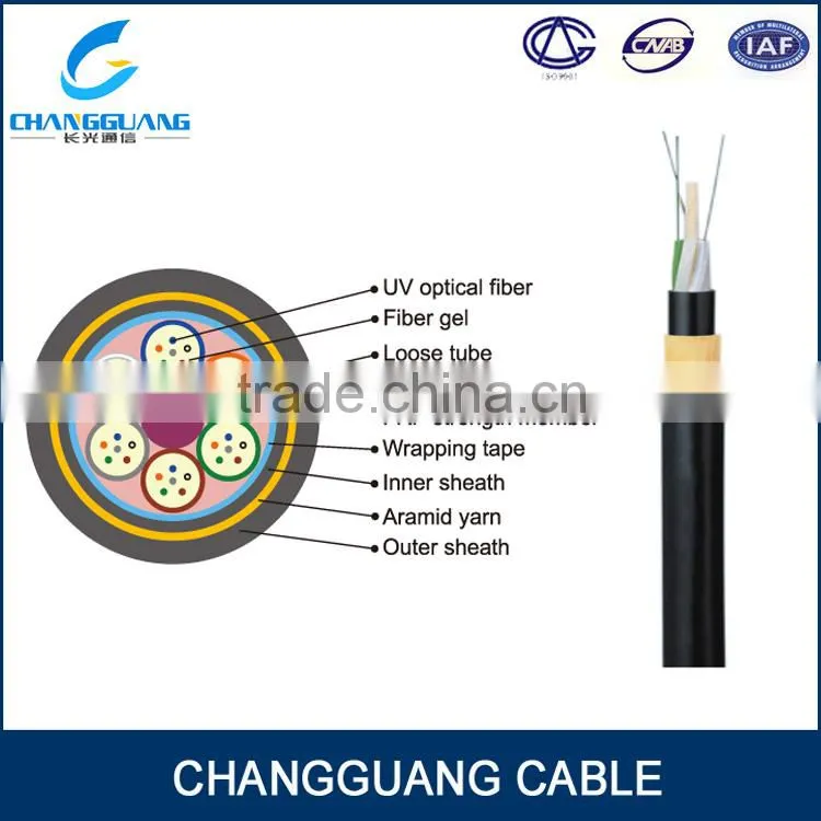 ADSS 12 core singlemode optic fiber cable