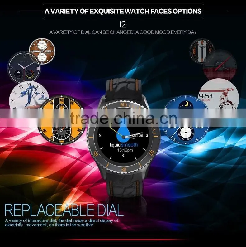 I2 Android Smart Watch - 3G, Android 5.1, GPS, Bluetooth 4.0, Wi-Fi, HR monitor Play ST