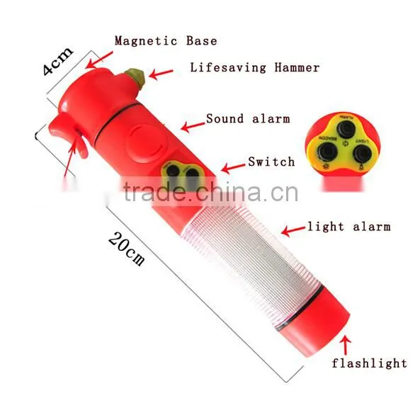 waterproof mini flat led magnetic base flashlight