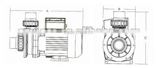 EMAUX ST pool & spa pump