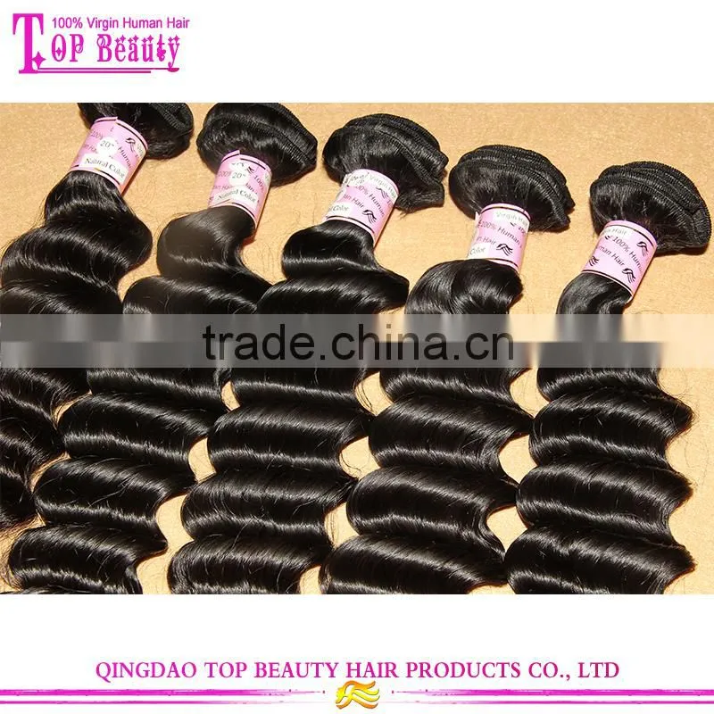 Raw unprocessed virgin indian hair deep wave natural raw indian hair
