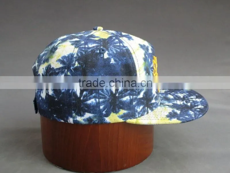 BSCI aduit wholesale custom 5-panel snapback cap with printing