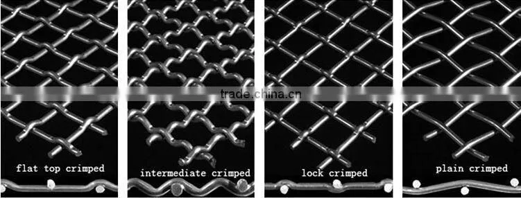 Stainless steel crimped wire mesh (ap manufacturer)