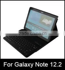 Trade Assurance pu leather tablet pc case with keyboard and touchpad