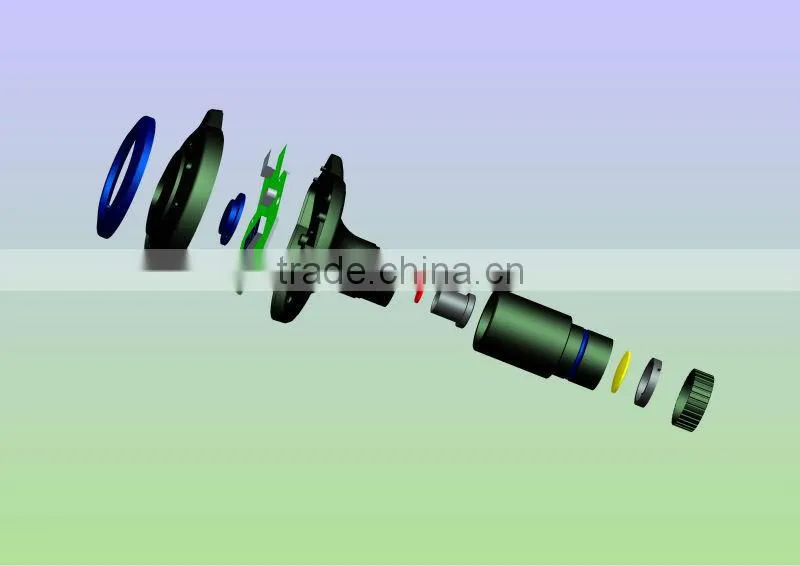 HD high resolution and high sensitivity CE proved digital microscope camera built-in relay lens and imaging software