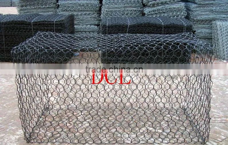 galvanized hexagonal gabion boxe /stone cages/chicken mesh