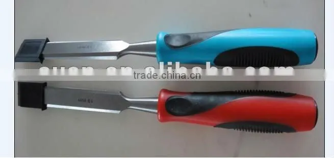 Hot sales 6pcs Wood chisel set with PP and TPR handle