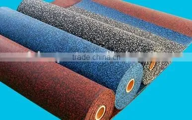 colorful rubber flooring