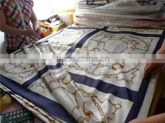 Fringe Hem Custom Winter Pashmina 100% Cashmere Triangle Scarf