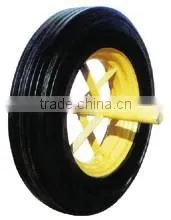 solid rubber wheel