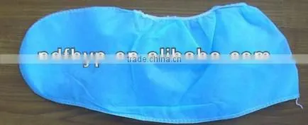 blue indoor disposable shoe cover