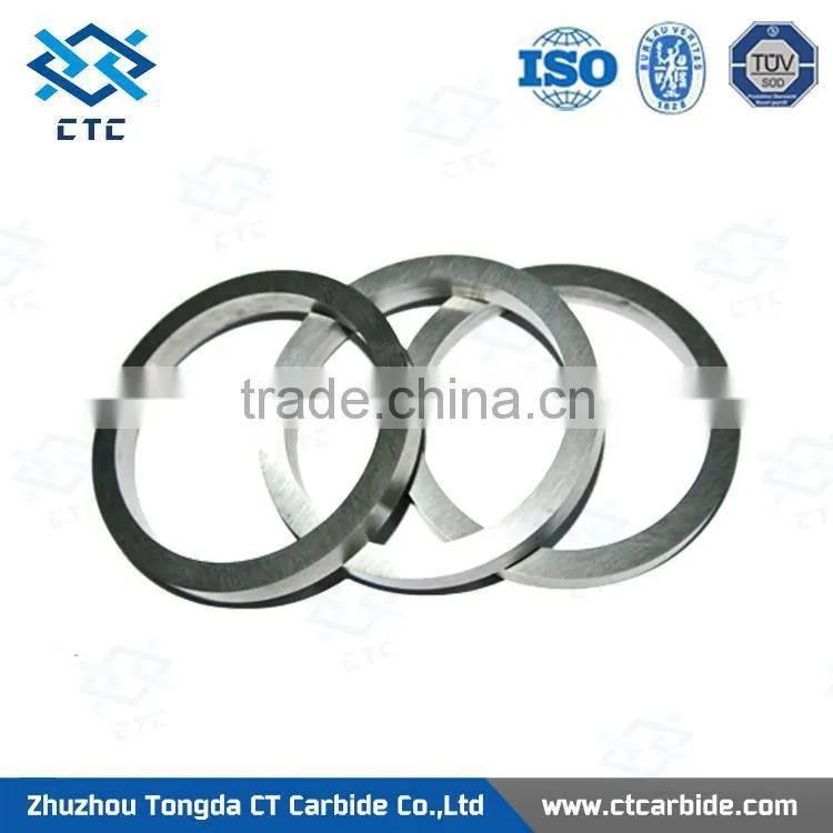 ISO standard tungsten carbide seal ring for horizontal pin type sand mill