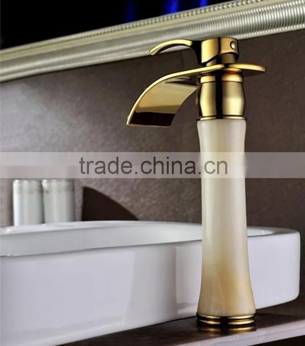 Antique style deck mounted taps antique brass water basin tap type