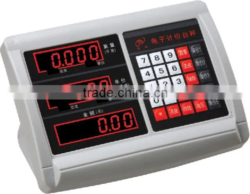 Led digital Platform Price Scale Indicator /plastic low price platform scale indicator