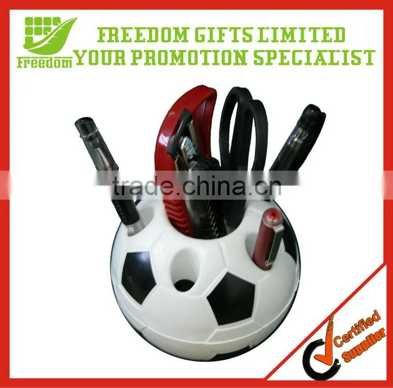 Custom Pill Shaped Plastic Pen Holder