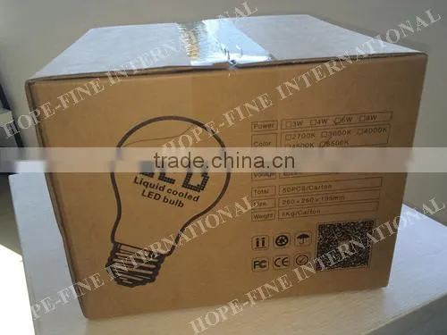 E27 New Arrival LED Liquid Cooled Bulb 10W