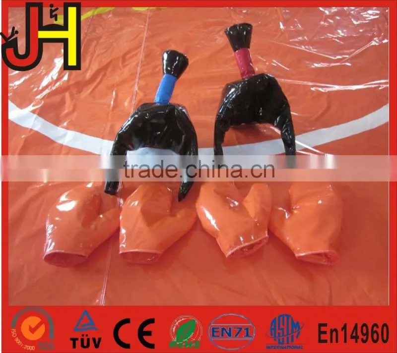 1.6m custume sumo suit, foam sumo wrestling suit, inflatable foam sumo wrestler costume