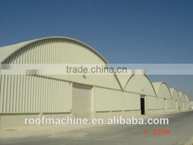 Big Span Roof Roll Forming Machine/Curving Roof Sheet Roll Forming Machine/large span