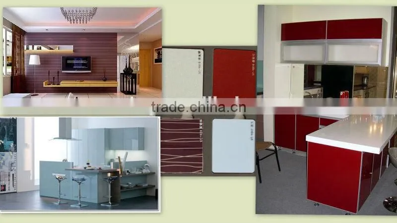 High gloss UV High polymer composite board
