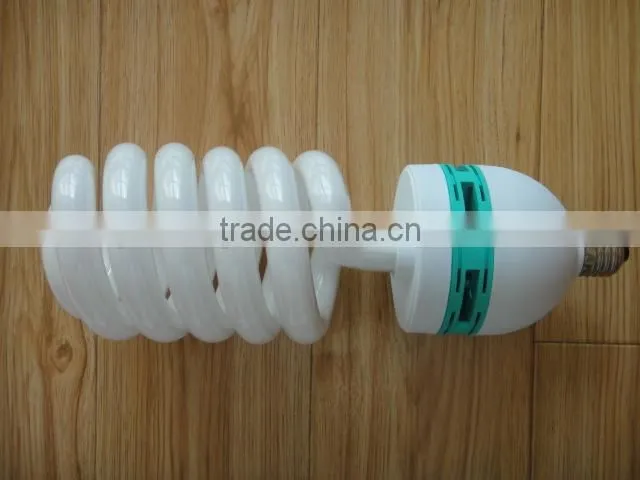 high wattage half spiral energy saving lamp