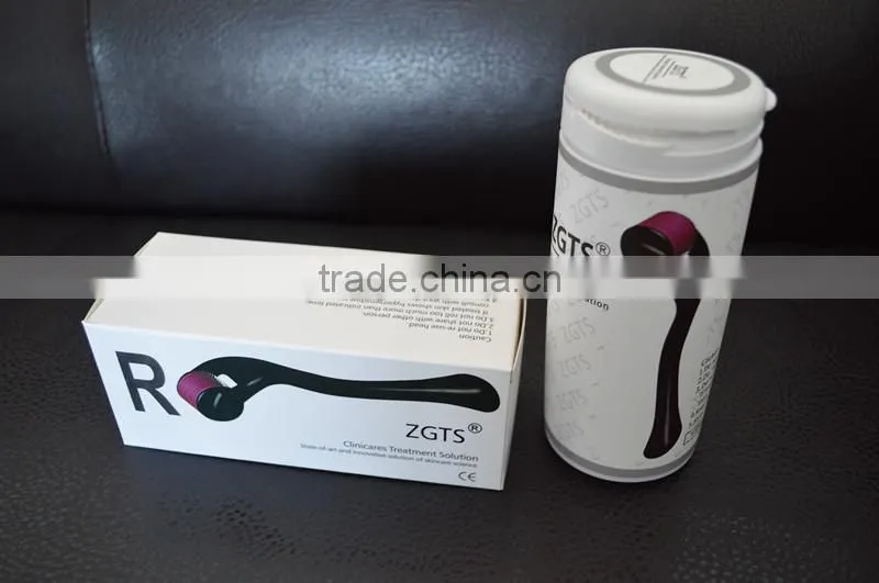 facial hair growth enhancer skin roller dermaroller ZGTS 540 needles