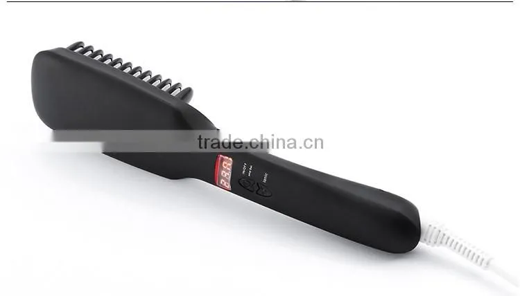 Best selling 2 in 1 PTC heating fast hair straightener curling iron