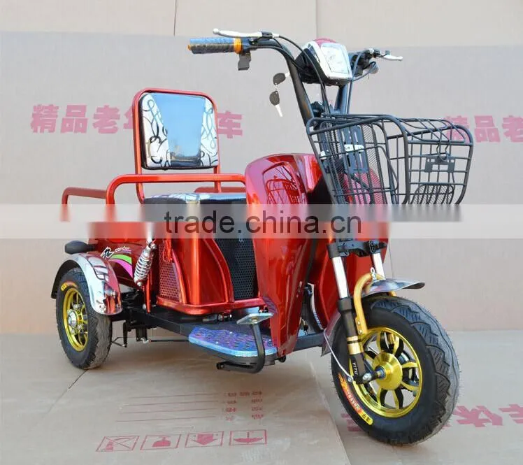 2016 direct factory price 48v 650w 20ah battery electric tricycle adults