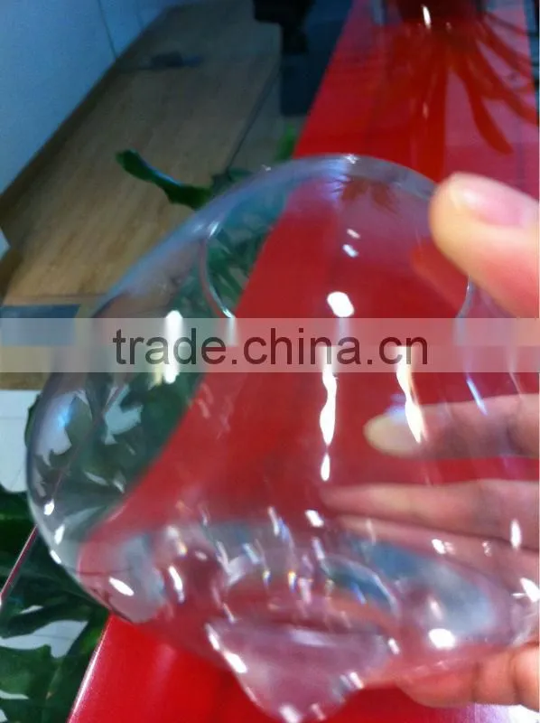 custom shape glassed/ footless glass /champagne glass
