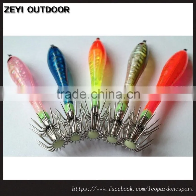 Squid Jigs Fishing Lures Baits Commercial squid jig Useful