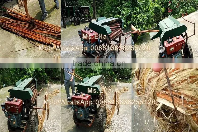 Factory Supply Hemp Abaca Fiber Opening machine