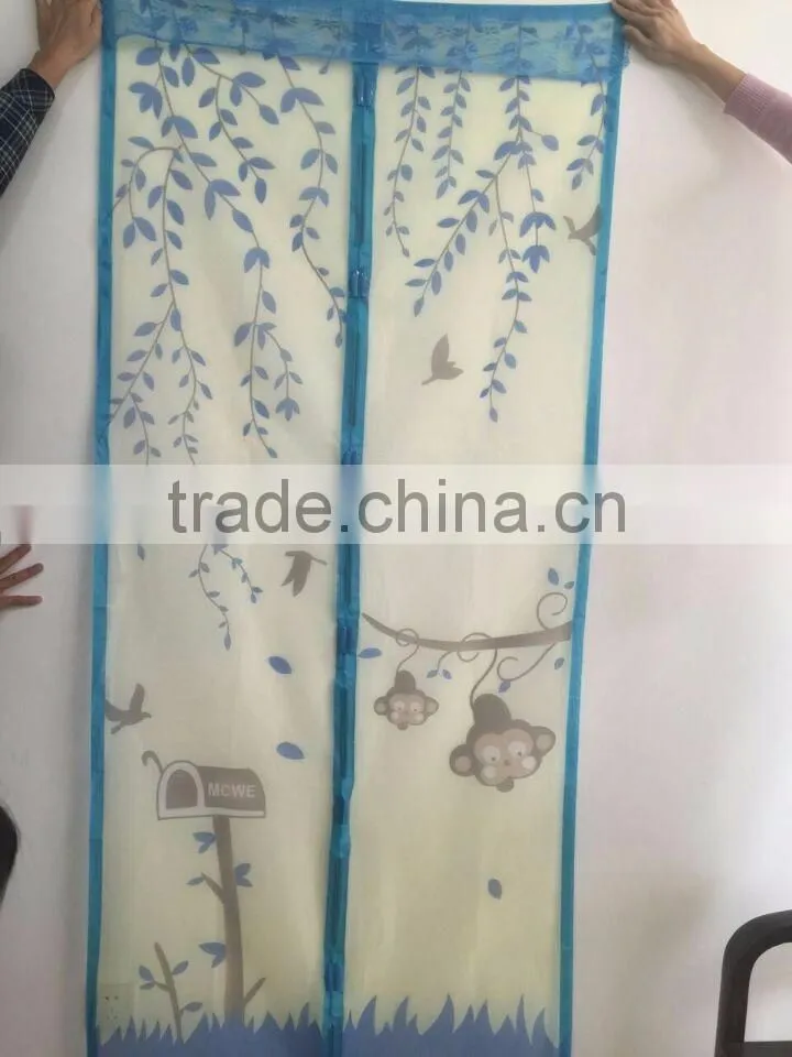 2016 new plastic insect window screen or magnetic screen door mesh used in windows and doors 18 magnets