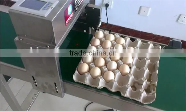 High Speed digital stamping machine/egg stamping printer machine/egg date stamping machine